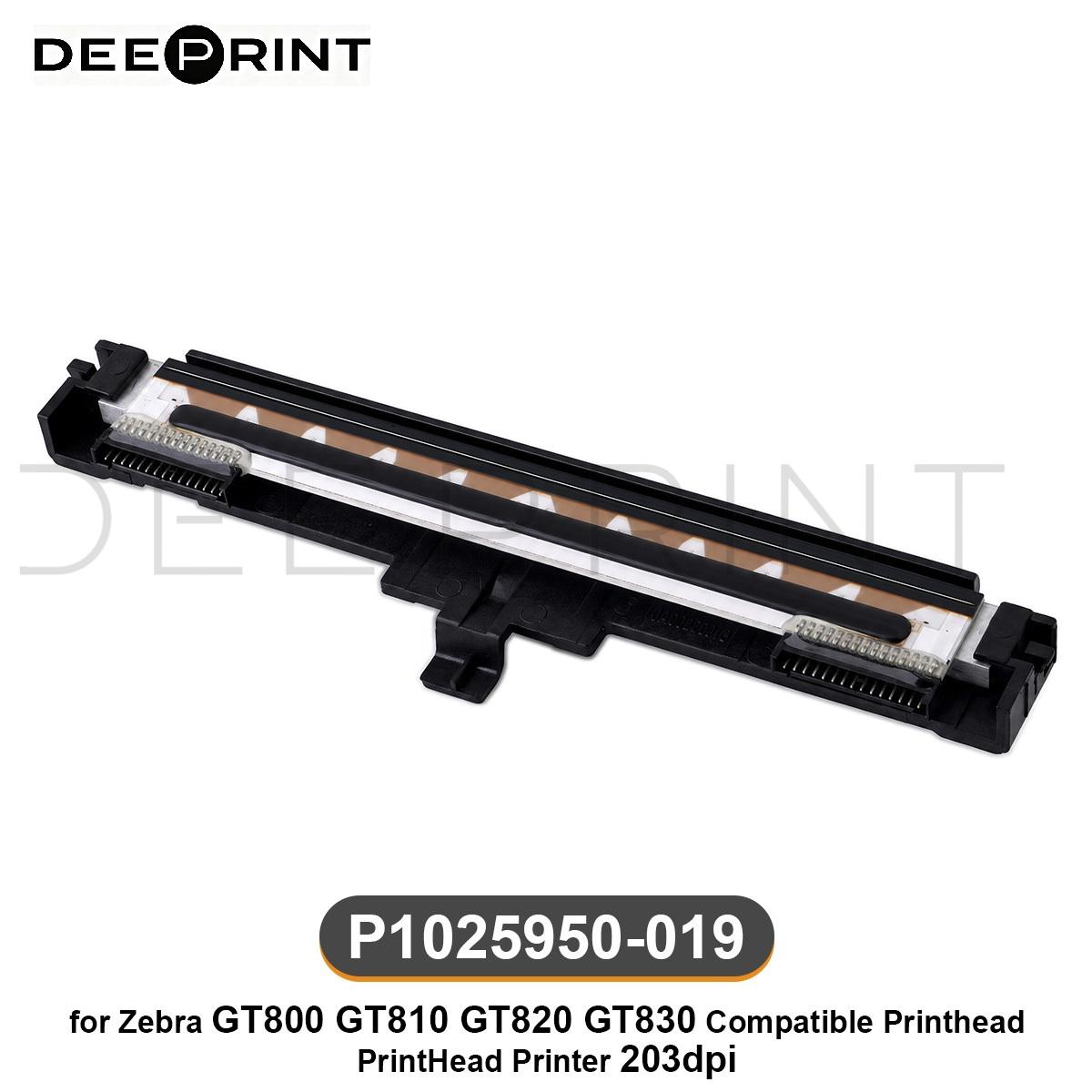 Zebra Tablet Accessories - P1025950-019 หัวพิมพ์ความร้อน 203DPI สำหรับเครื่องพิมพ์บาร์โค้ด Zebra GT800