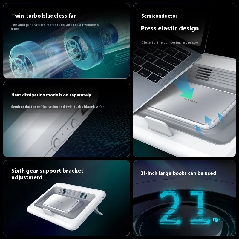 คูลเลอร์แล็ปท็อปสําหรับเล่นเกม - Cooling Stand Tablet บทวิจารณ์และราคา
