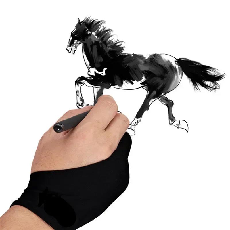 ถุงมือวาดภาพสองนิ้ว ขนาด S/M/L - Drawing Glove Artist บทวิจารณ์และราคา